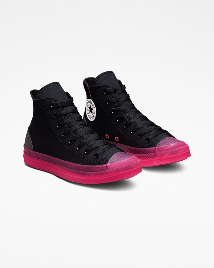Women's Converse Chuck Taylor All Star CX High Top Shoes Black / Pink | AU 0C8E6V